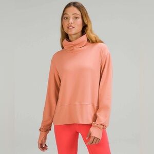 Lululemon Ready to Rulu Pullover Women’s Sz 4(XS) Long Sleeve Stretch Orange NWT